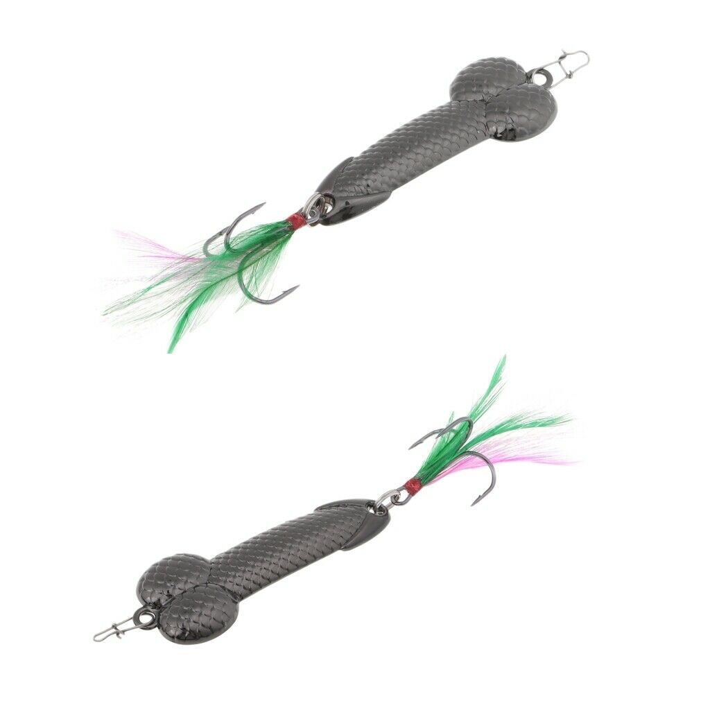 2Pcs Spoon Fishing Lures Fishing Lures Tackle Pike VIB Fish Baits Crankbait