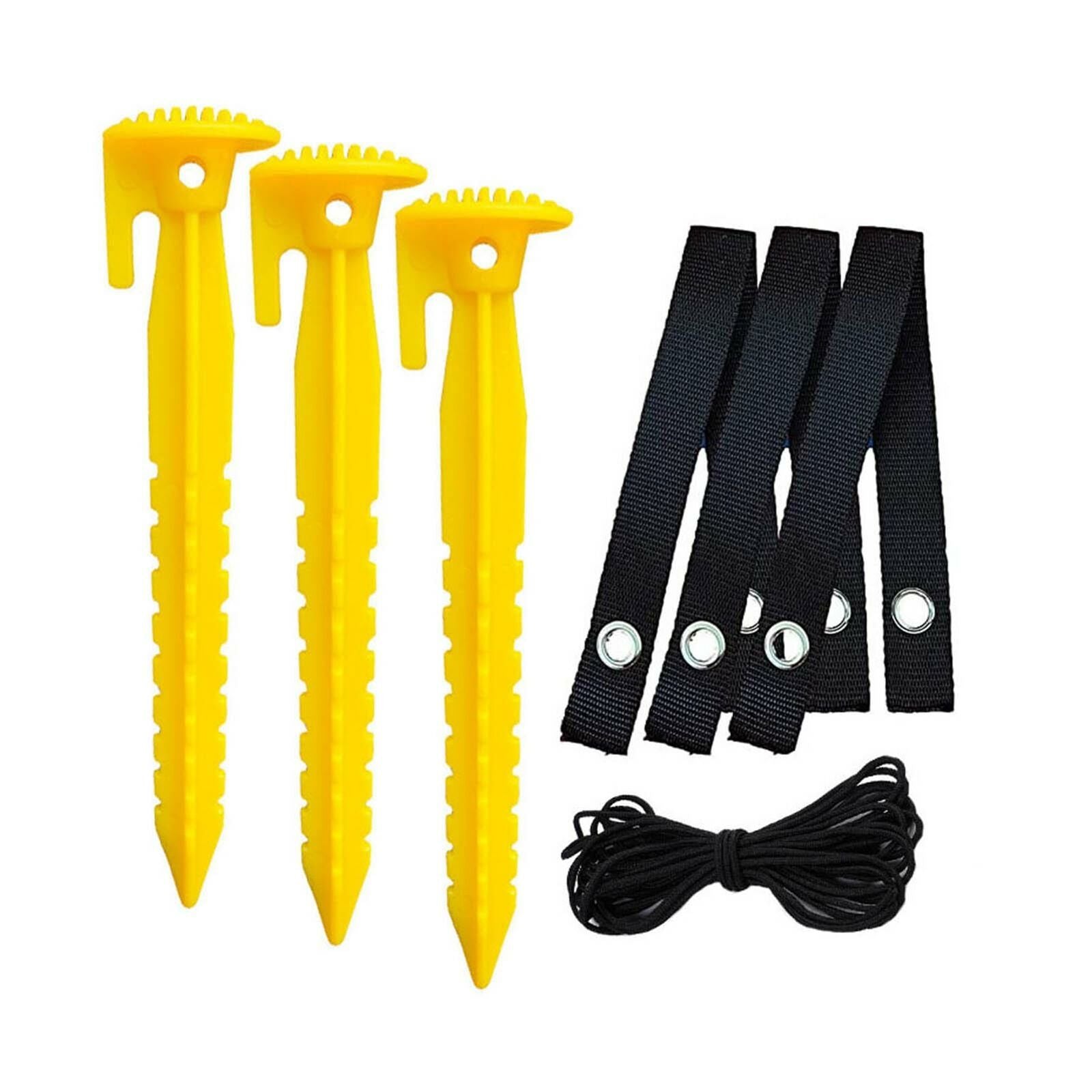Professional Tree Stakes Kit Anchors Support with Stake Set for Garden Plant