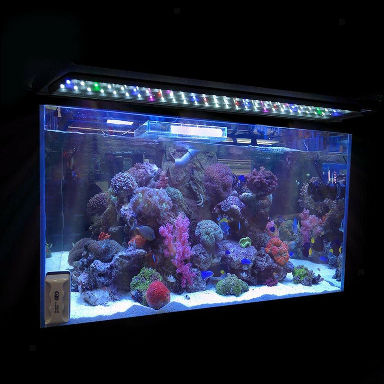 Adjustable LED Aquarium Light for Planted Tanks, Full Spectrum UK 60cm 18W