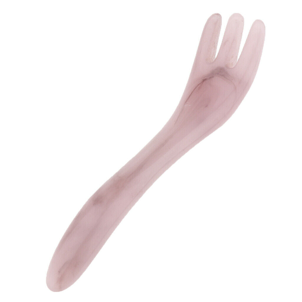 Head Massage Comb Body Massage Stick   Point Acupuncture Stick 3 teeth