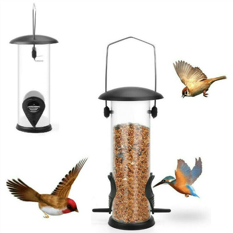 Hanging Bird Feeder Hanging Cage  Food Outdoor Small Wild Garden Yard