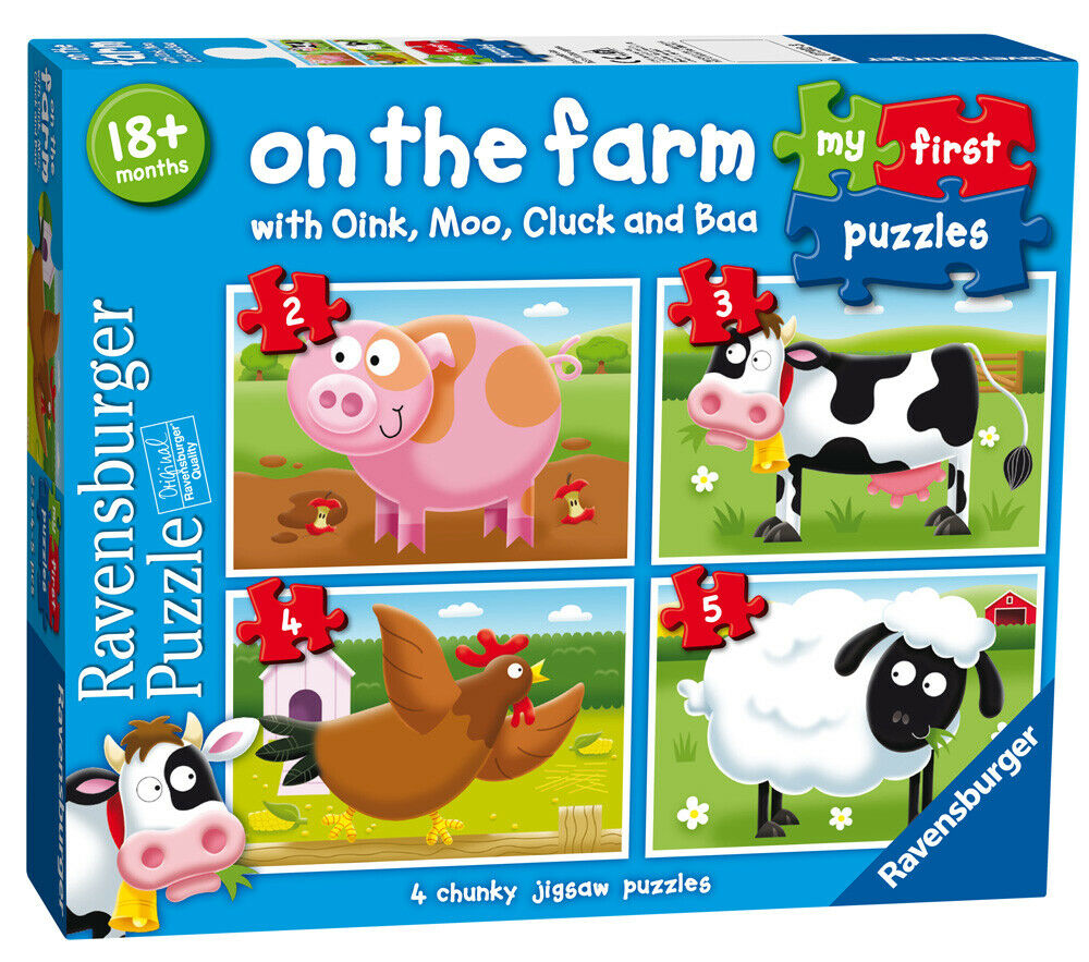 07302 Ravensburger My First Puzzle On the Farm  [Children's Jigsaw Puzzle]