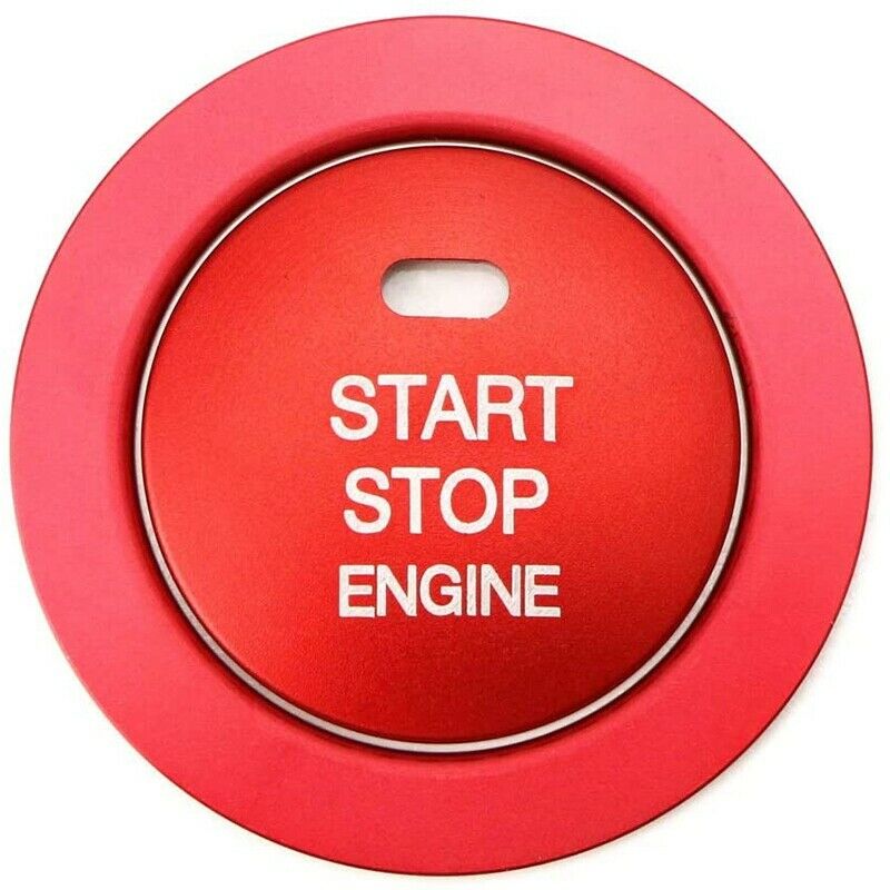2X(Keyless Engine Push Start Button With/Surrounding  Trim Compatible CompaQ4G2)