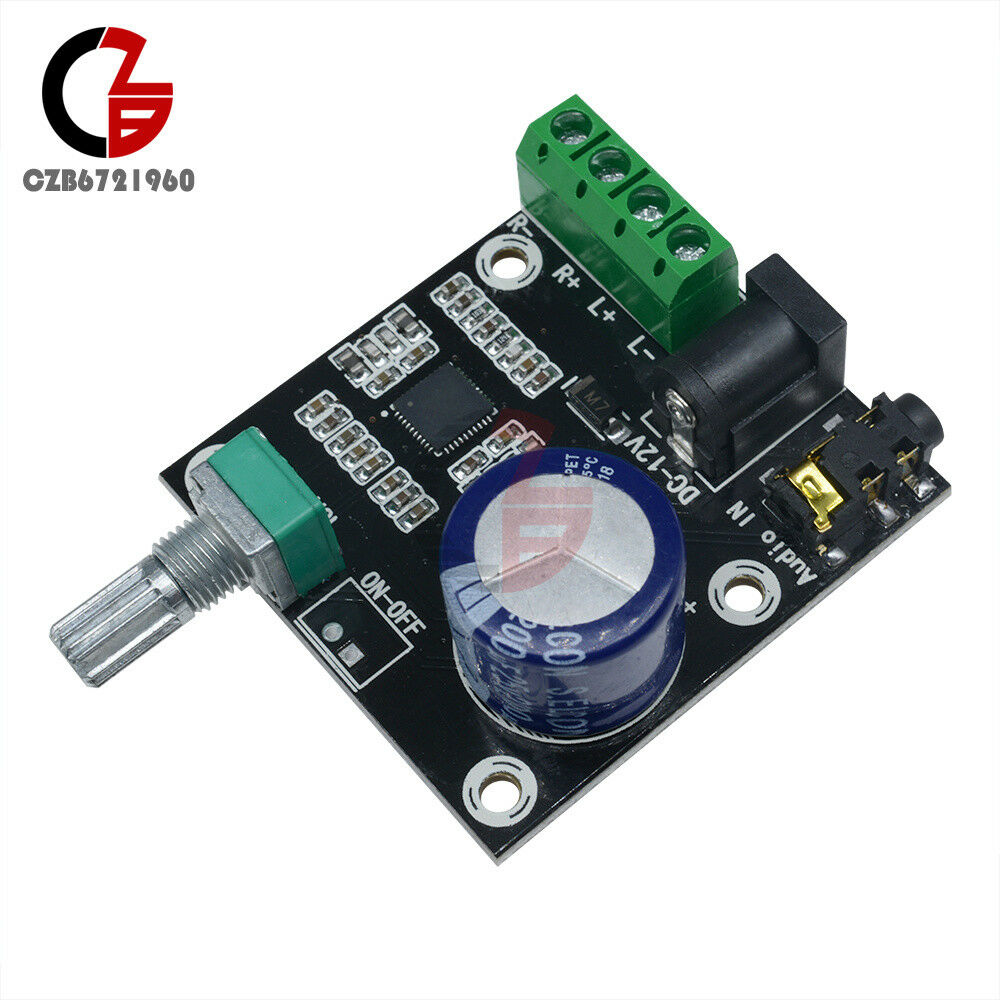 12V 2X15W PAM8610 Mini Digital Audio Amplifier Board Module Dual Channel Class D