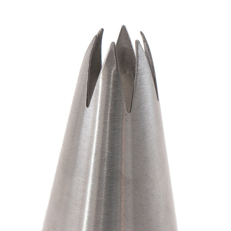 1Set Medium Icing Piping Pastry Nozzle Tips Baking Tool Stainless Steel N.l8