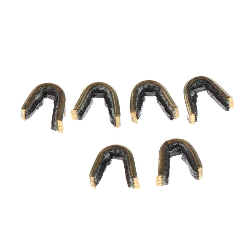 6x Bow String Nocking Points Bowstring Buckle Clip Archery Accessories