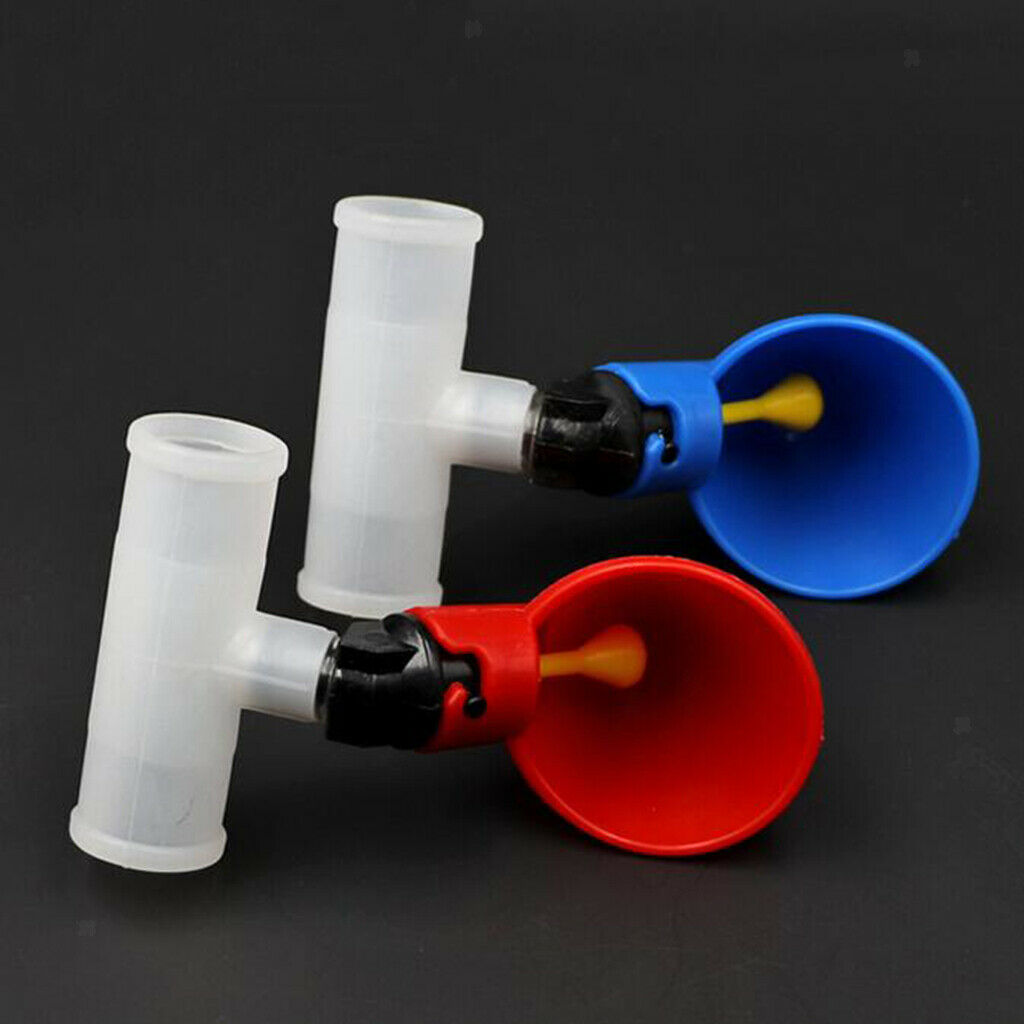 5x Plastic Poultry Pigeon Drink Bowls Replace for Automatic Drinking Machine