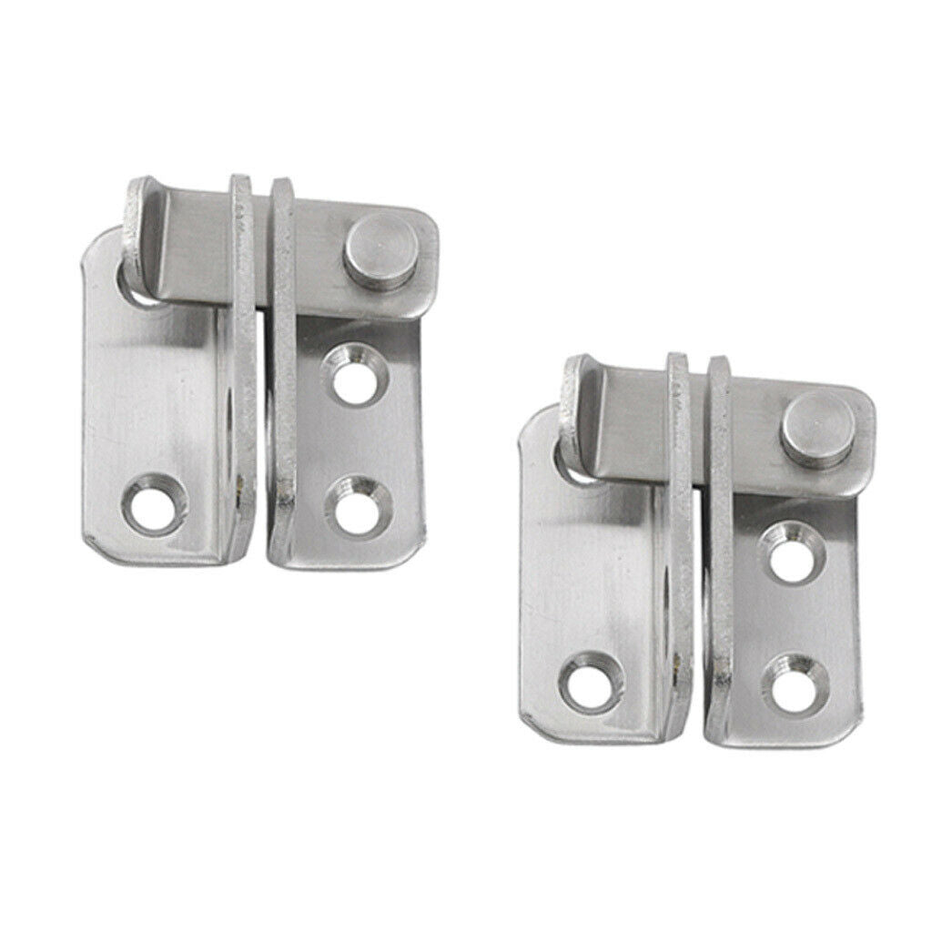 2Pcs Room Door Buckle Suitable for Bathroom Barn Door Sliding Door Buckle