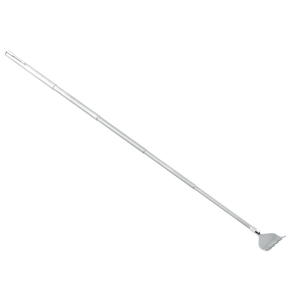Top Metal Stainless Steel Back Scratcher Telescopic Extendable Claw Extender 6"
