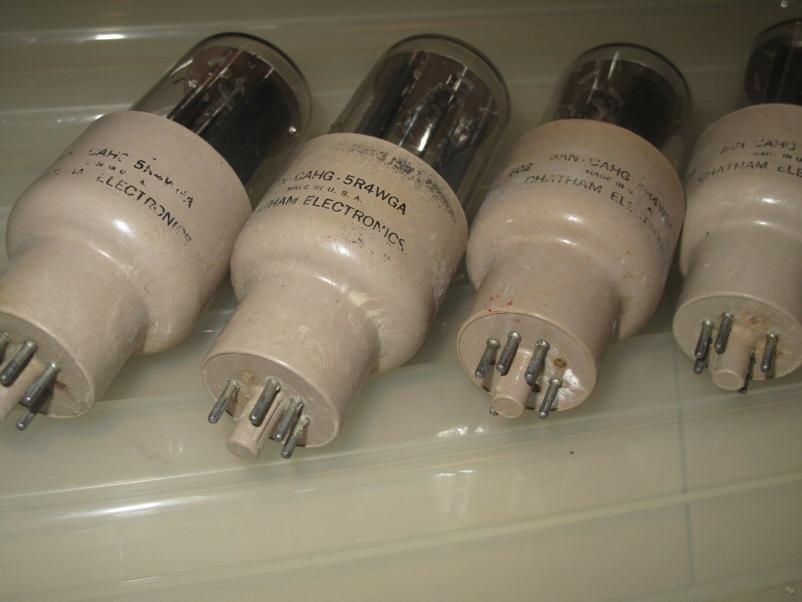1pcs - CHATHAM ELECTRONICS 5R4WGA Vacuum tube - NOS