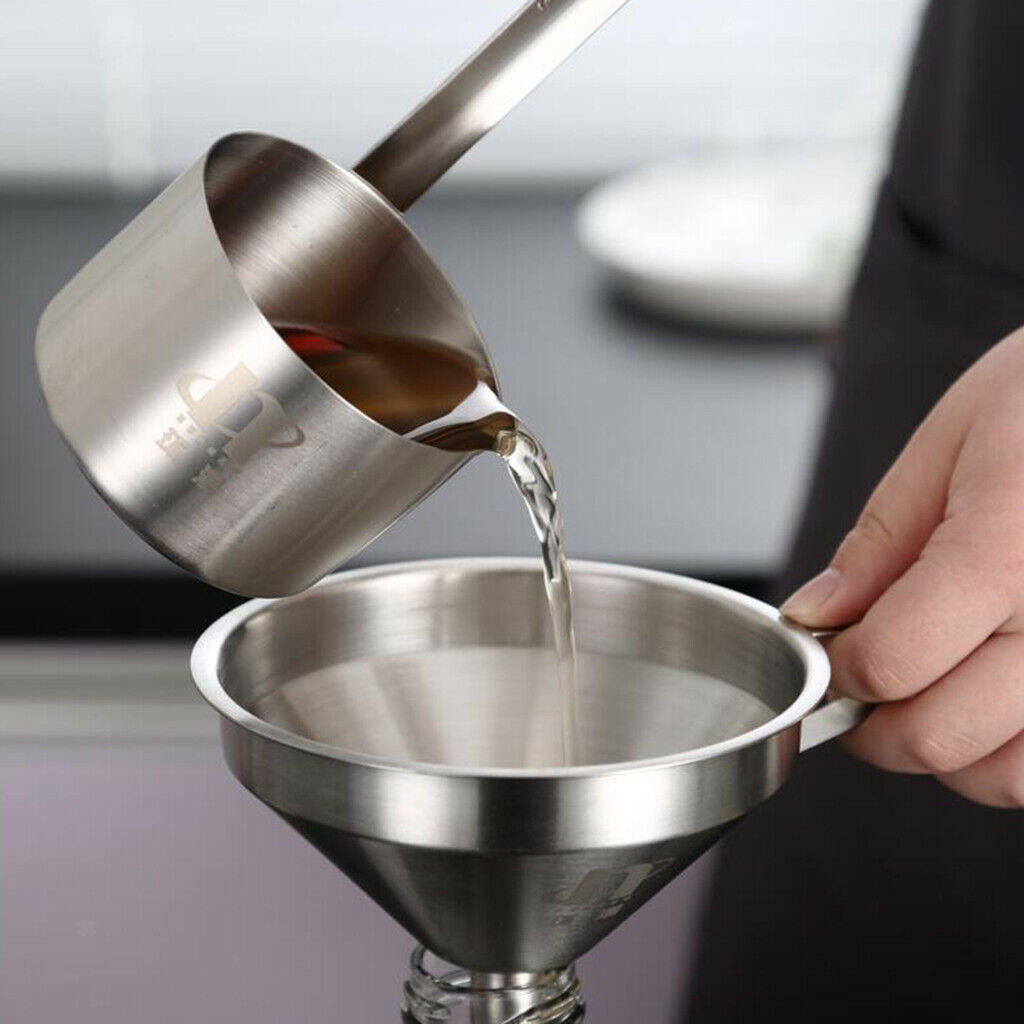 Wine Dipper Beer Pouring measure Spoon Hanging Sauce Ladle With Hook, 500ml