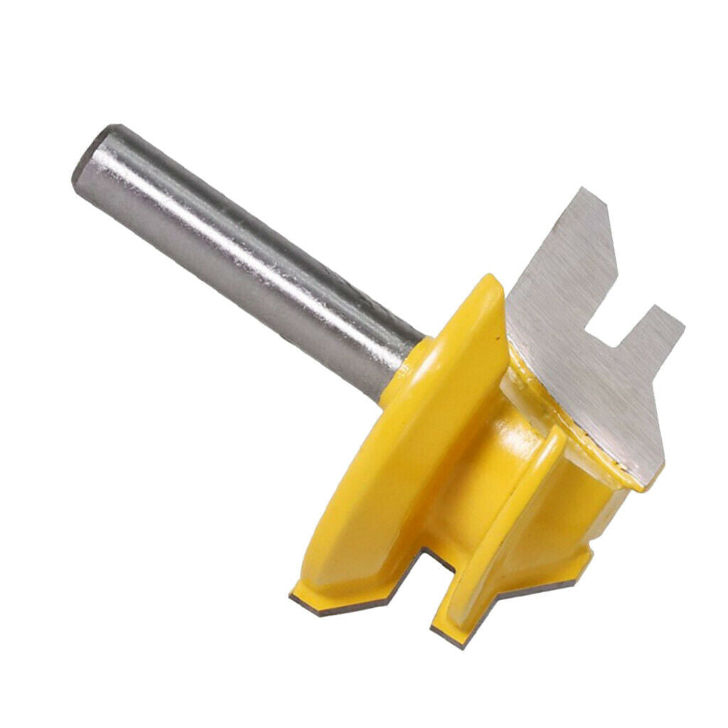45 Degree Locking Miter Router Bit with 1/4 "Shank Drill Bits