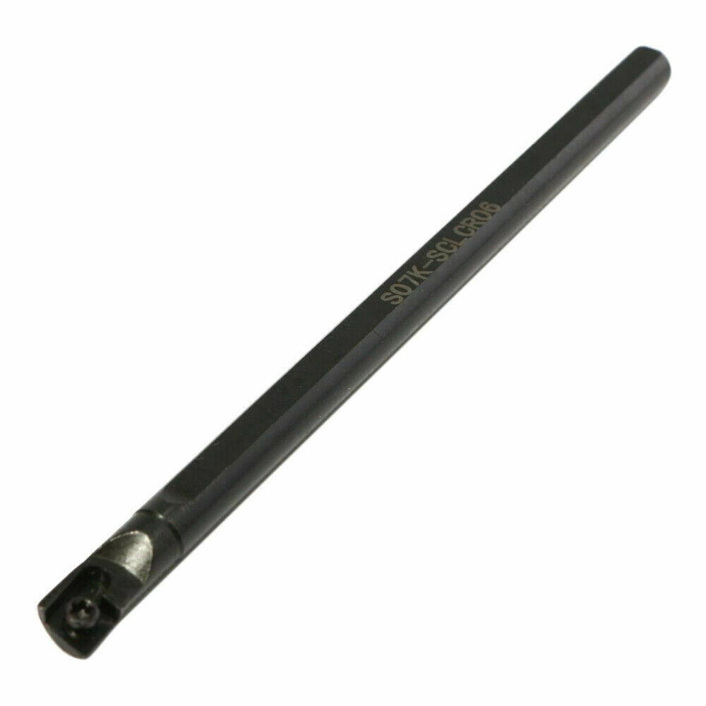 S07K-SCLCR06 7mmx125mm Lathe Boring Bar Turning Tool Holder +Wrench for CCMT0602