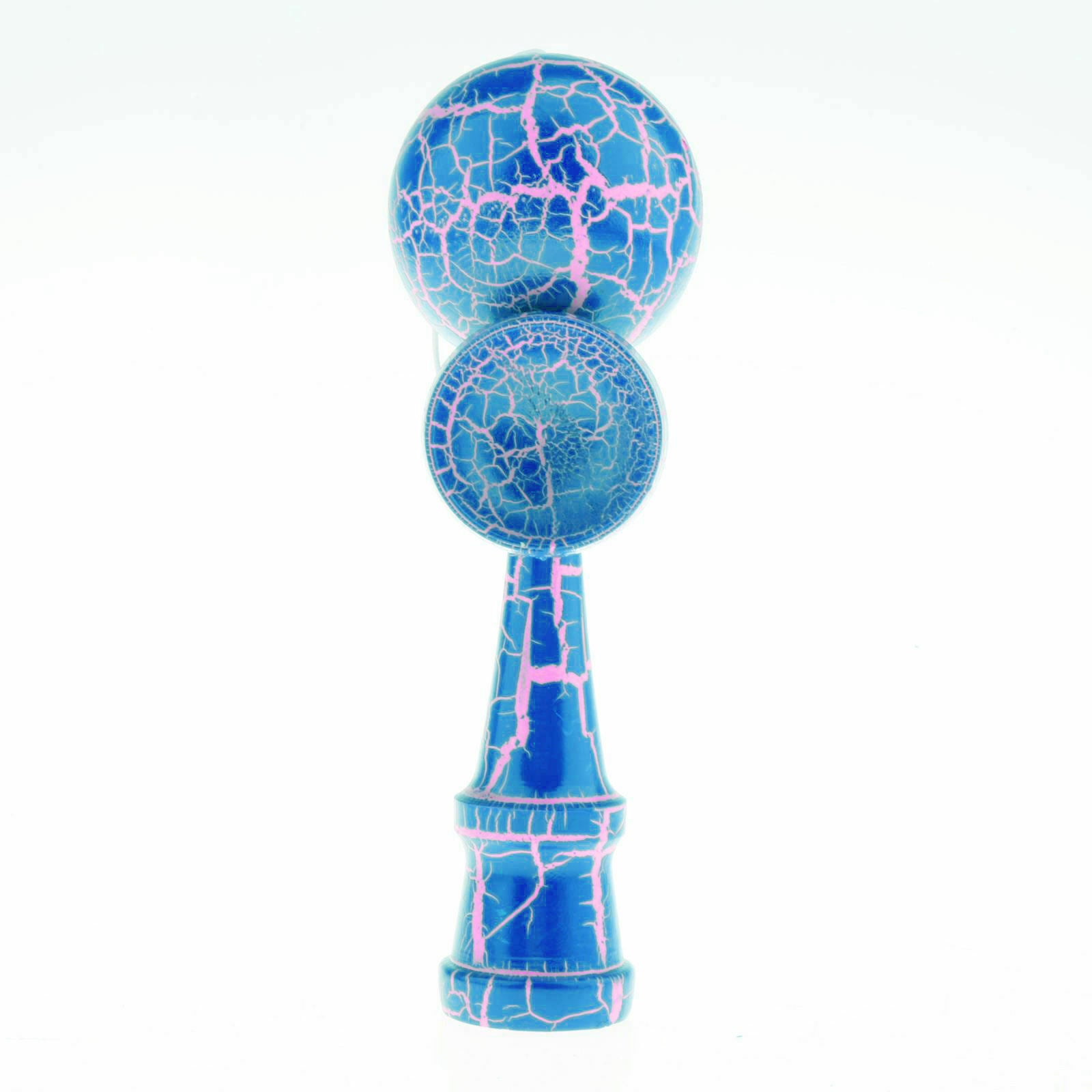 Wooden Colorful Crack Surface Kendama Balls Address Balance Toys for - Blue,