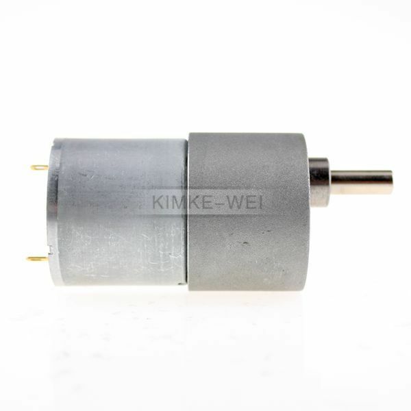 12V DC 50RPM High Torque Gear Box Electric Motor New