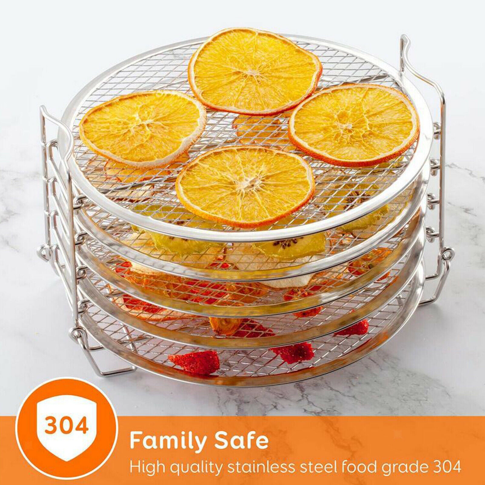 5 Tier Dehydrator Rack Rack for Air Fryer Dining Appliance Accessories