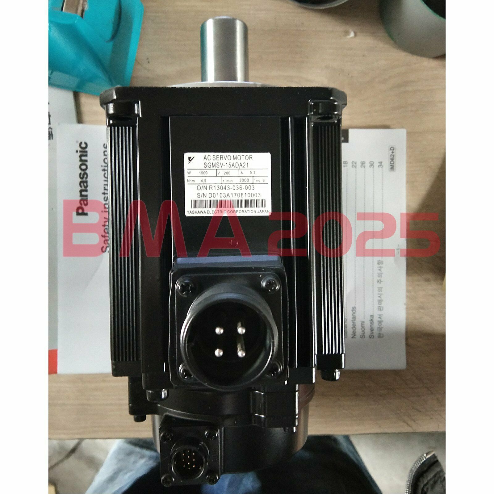 1PC Brand New AC Servo Motor SGMSV-15ADA21 1year warranty DHL free Ship YS9T