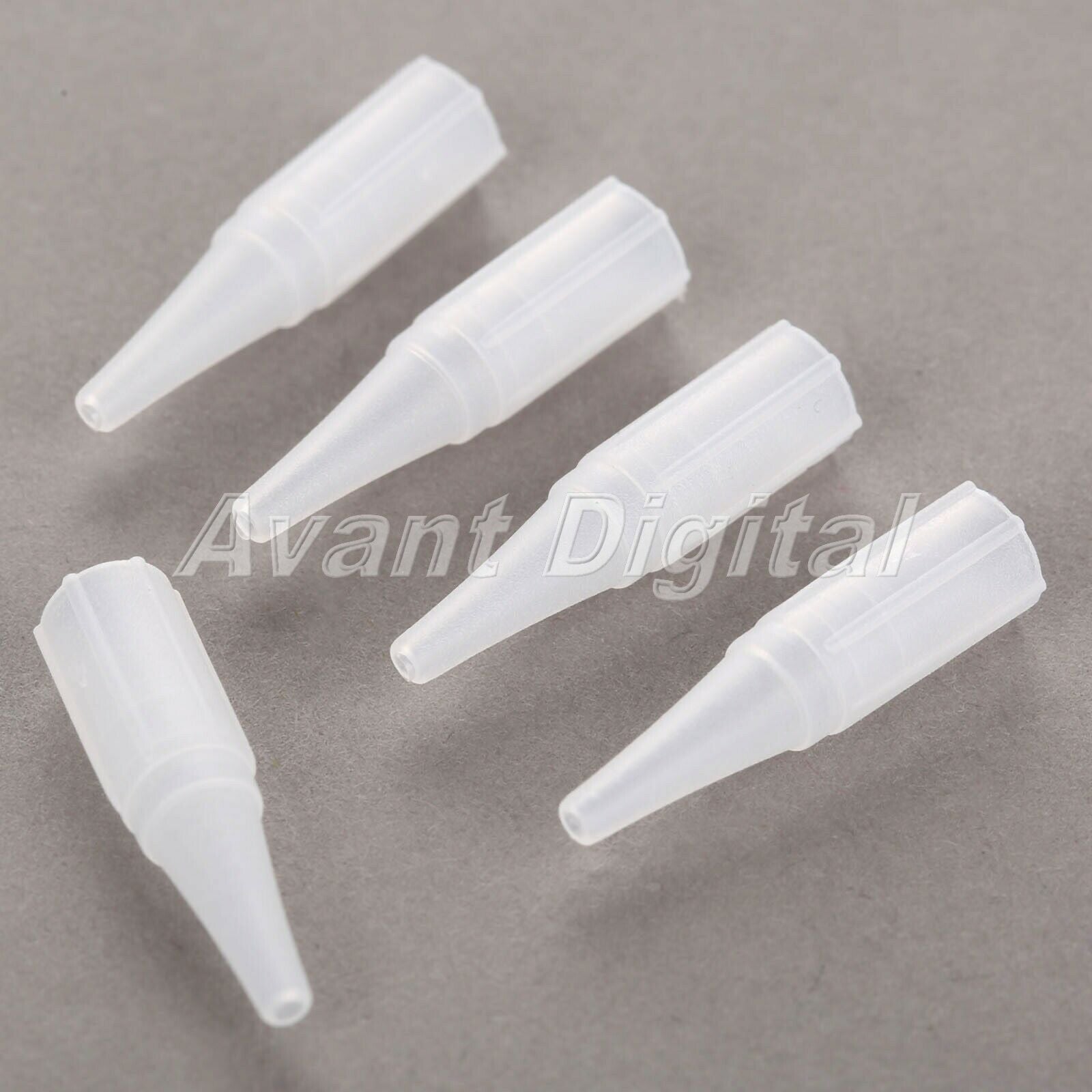 50x Disposable Round Mouth 5R Tattoo Needle Tips Permanent Eyebrow Tattoo Makeup