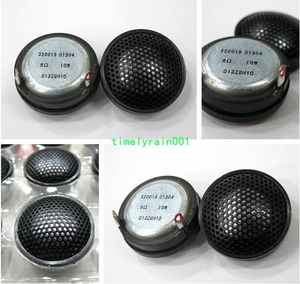 2pcs 1"inch 6Ω 10W Tweeters titanium film Car Audio speaker For harman/kardon