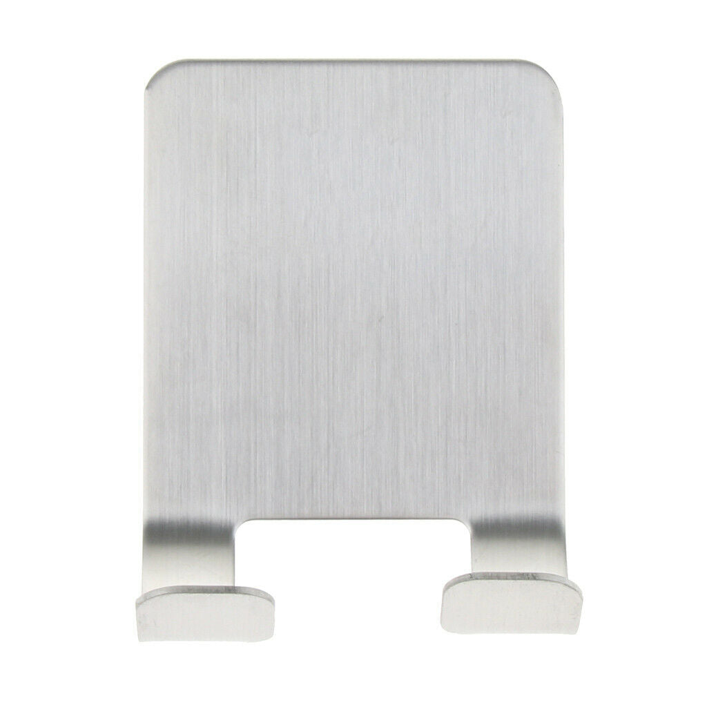 Stainless Steel  Holder Rack Adhesive Shaver Double Hook Hanger Stands