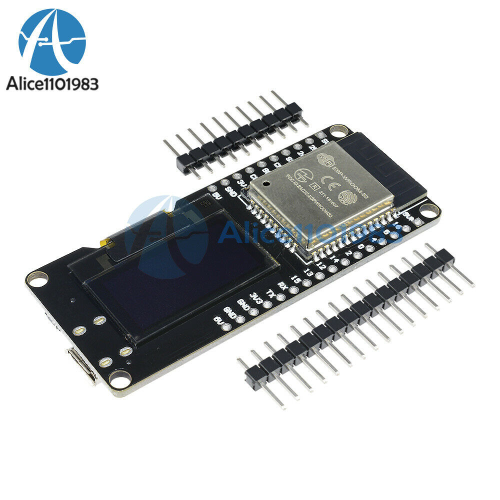 0.96" OLED ESP32 ESP-WROOM-32 WIFI-BT Dual-mode 2.4GHz For Wemos D1 AP STA