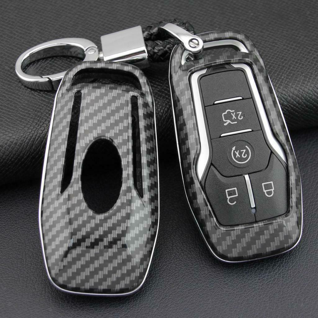 Strong Signal Car Key Cover Chain Fob Case for Lincoln 85x42x20mm Style02