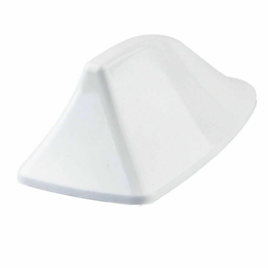 White Universal Auto Car Shark Fin Top Roof Antenna  Decorative Aerial For VW