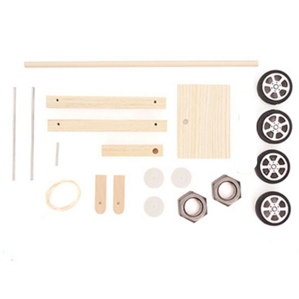 Puzzle DIY Technology Gravity Power Car Physical Experiment Teaching Tool