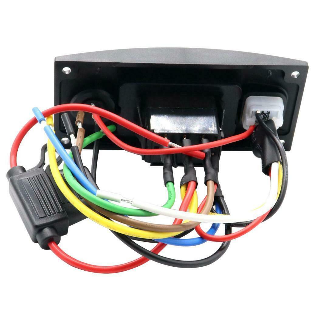Marine Boat 12v Bilge Pump Switch Panel & Alarm - Auto/Man
