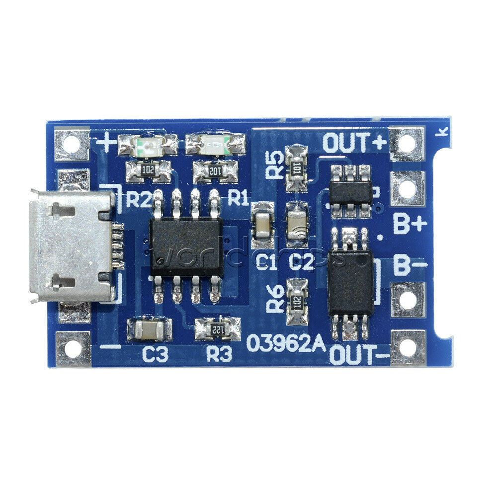 10pcs 5V USB 18650 Lithium Battery Charging Board Protection Module