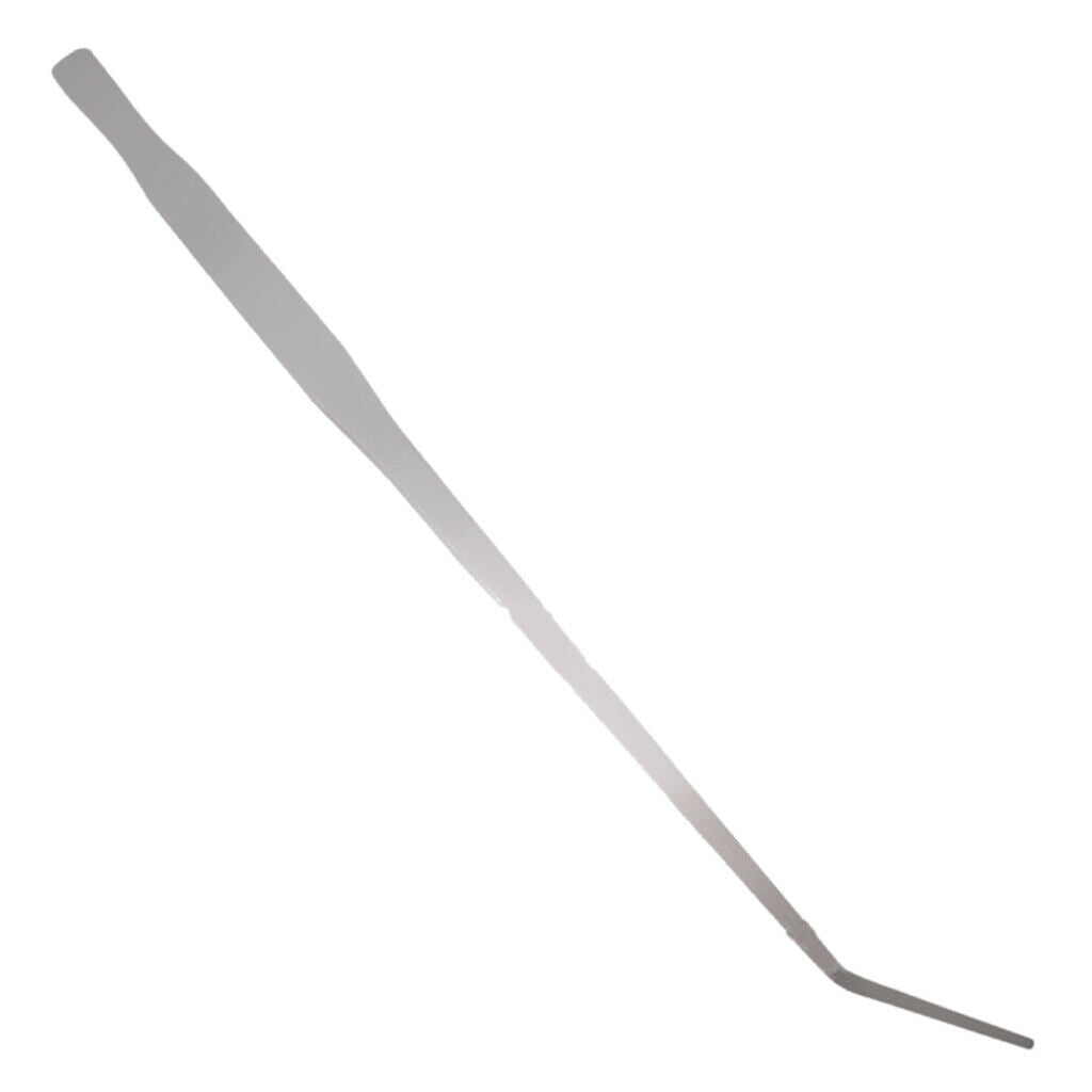 Aquarium Aquascaping Tools- 48cm Long Elbow Stainless Steel Tweezers, for