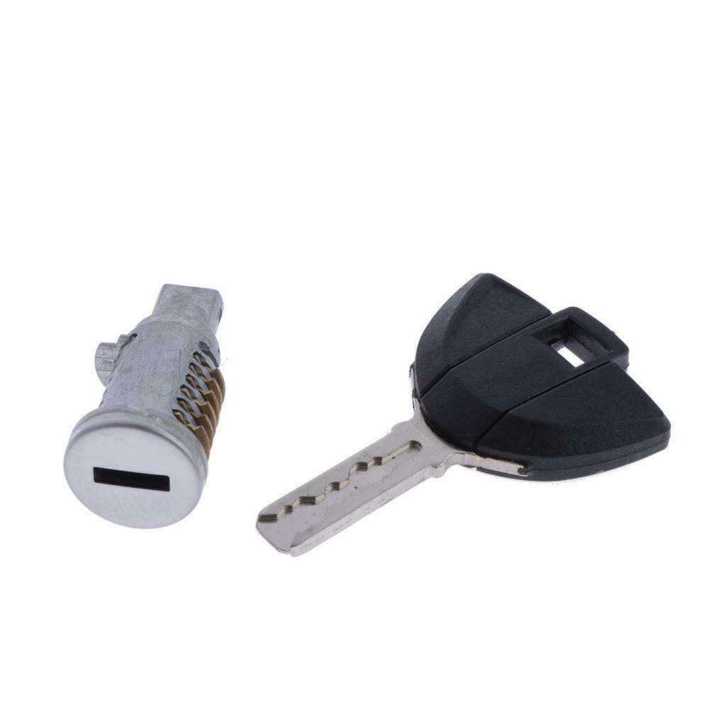 Black Motorcycle Rear Passenger Seat Lock Core Key For BMW