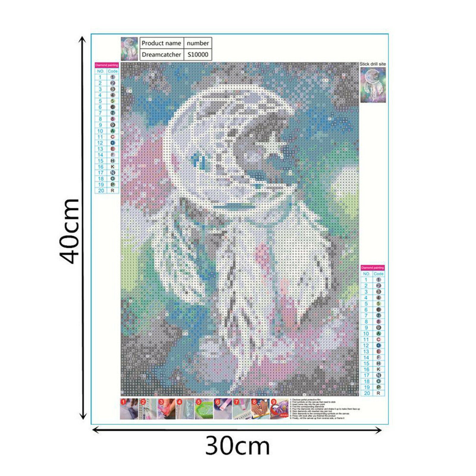 5D Diamond Painting Dreamcatcher Cross Stitch Mosaic Picture Of Rhinestones