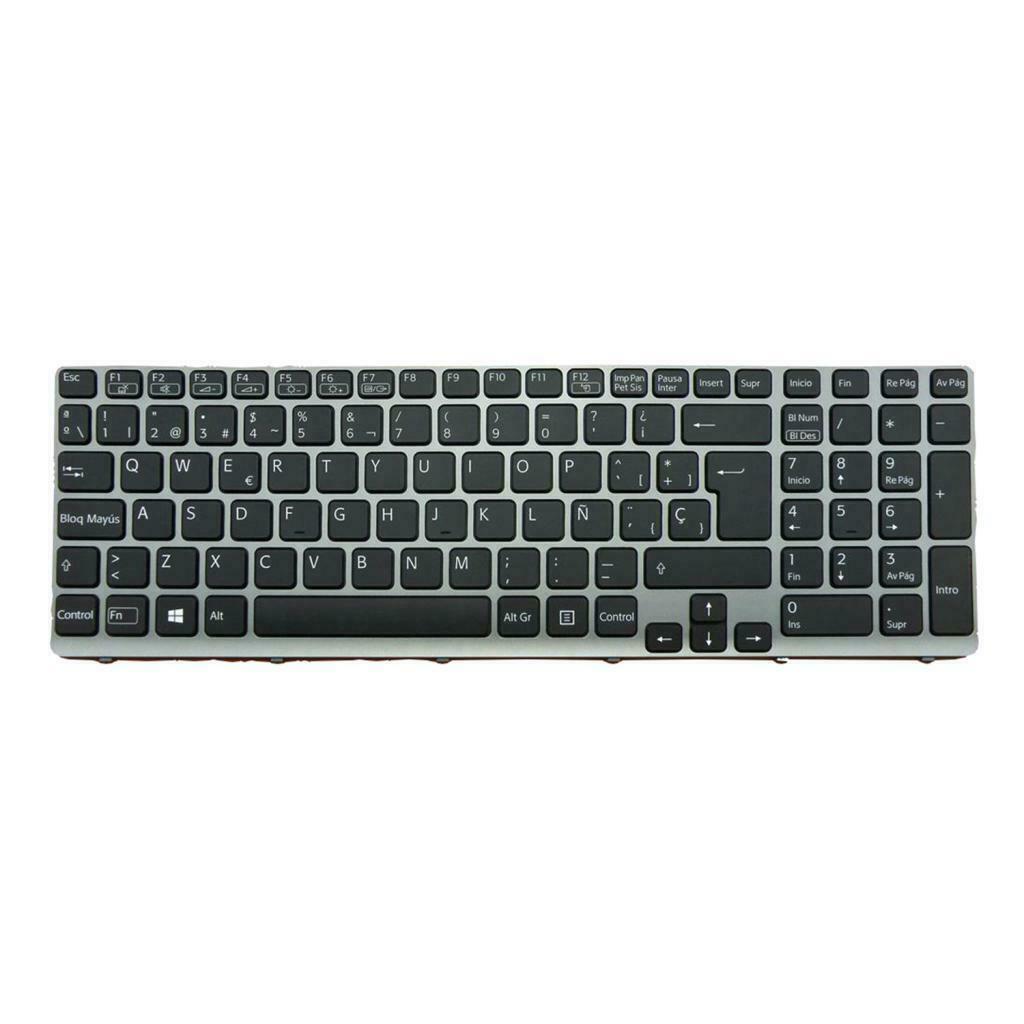 Keyboard for SONY VAIO SVE15 SVE-15 SVE151 SVE1511 SVE171 Black Spanish