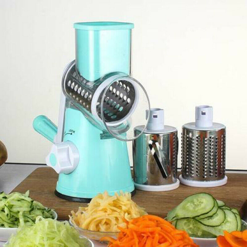 Manual Hand Speedy Mandoline Slicer Pasta Salad Maker Fruit Vegetable Cutte3BDA