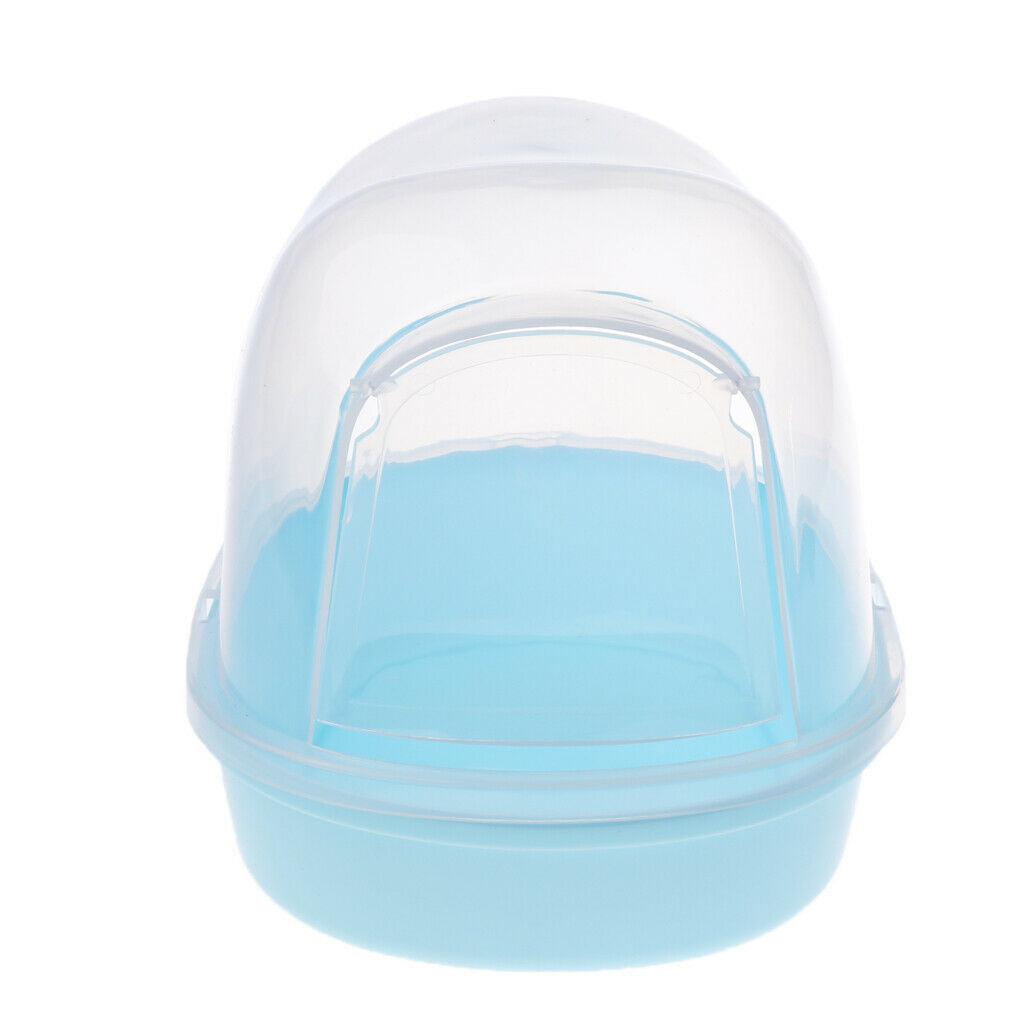 Small Bathroom for Pets Accessories Plastic Swimming Bath Sand for Chinchilla