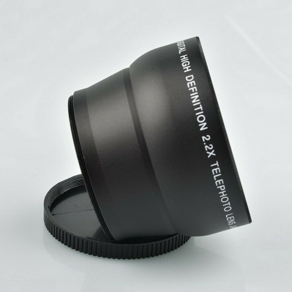 58mm telephoto lens 2.2X lens magnification autofocus long distance lens