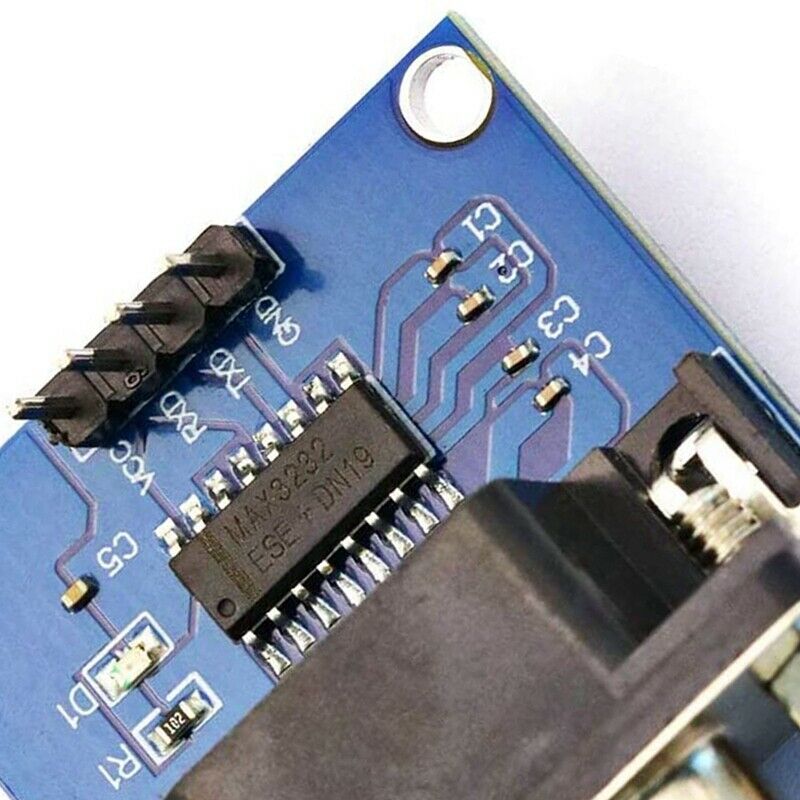 5 Pcs MAX3232 3.3V to 5V DB9 Female RS232 Serial Port to TTL Converter ModulN2R9