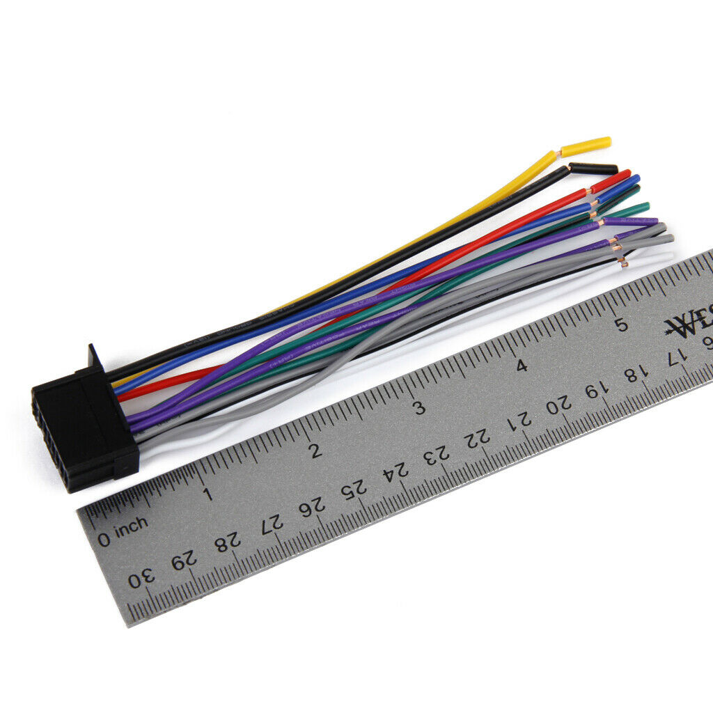 3x 16 Pin Wire Harness Car Radio Audio Power Plug Connector for Pioneer 2350