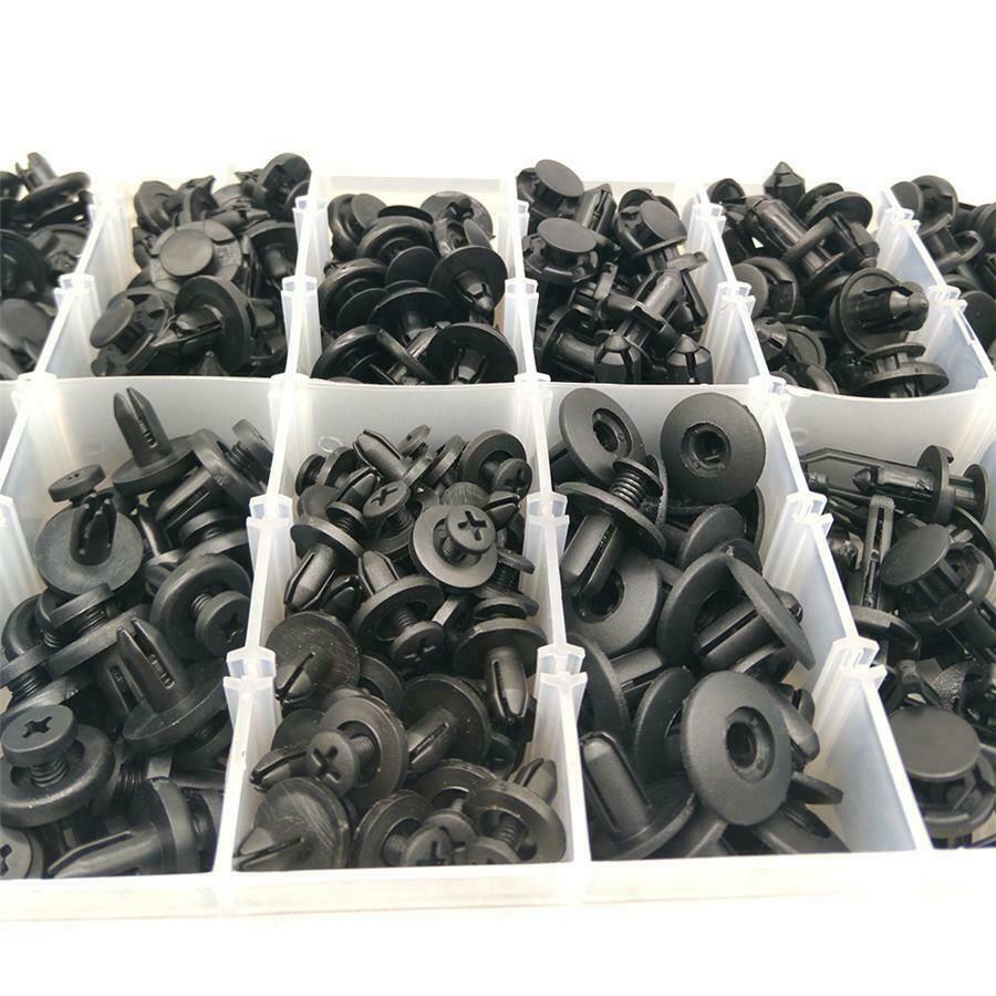 320Pcs Car Mixed Fastener Clip Screws w/ 6Pcs Remove Repair Tool Kits Universal