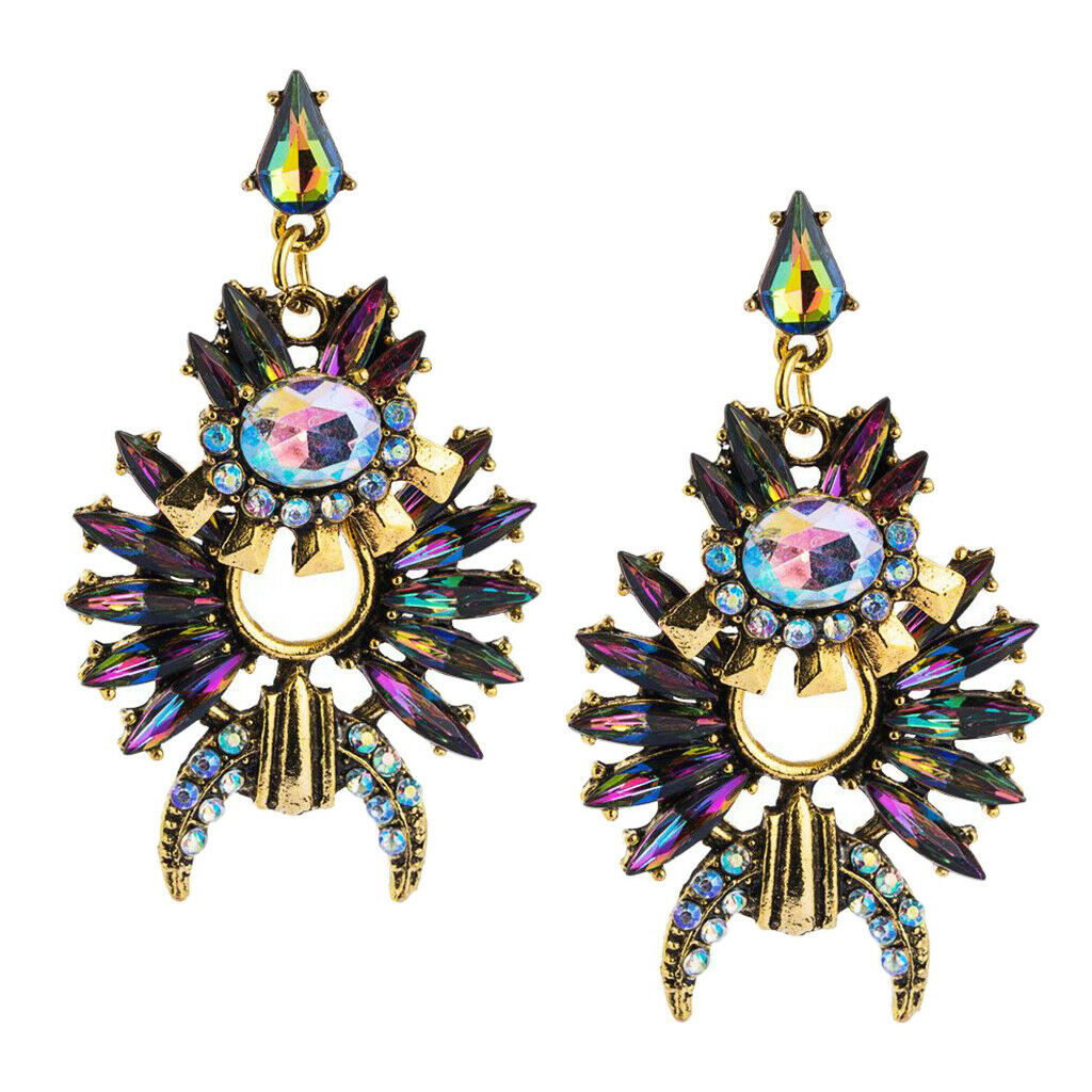 Fashion Stud Earrings Women Statement Piercing Gift for Women Girls Colorful