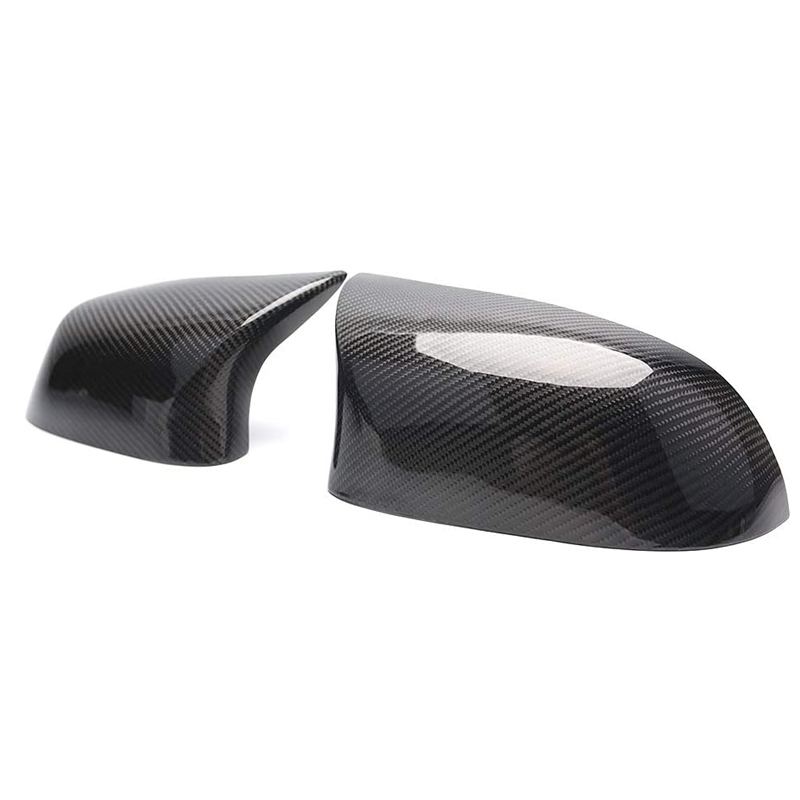 Car Side Wing Mirror Cover Rear-View Caps For BMW X3 F25 X4 F26 X5 F15 2014-2018