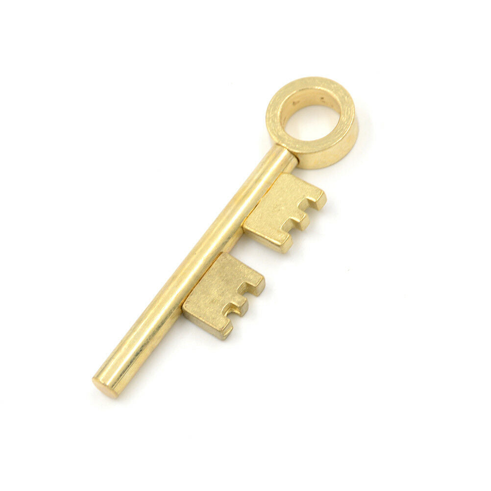 Golden Moving Skeleton Key Close Up Magic Trick Ghost Haunted Visual Prop KQ FG