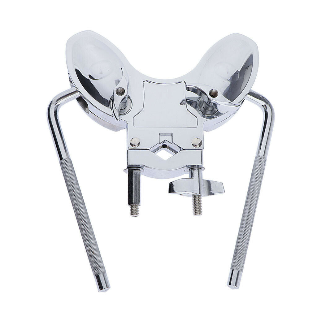 Double tom holder stand Double tom holder for bass drum set spare part