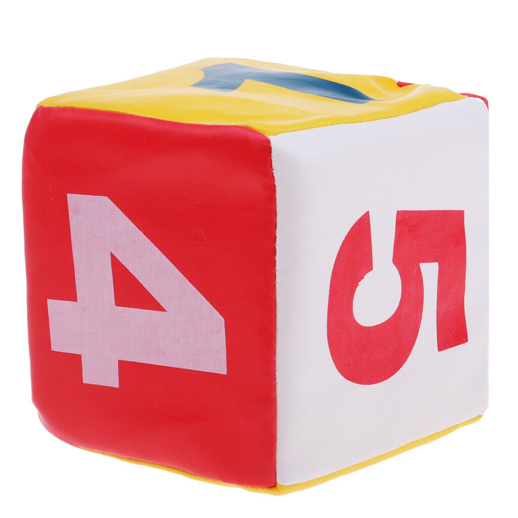 Sponge Dice Foam Dot Dice Playing Dice for Teach Education Toys 1-6 Numbers