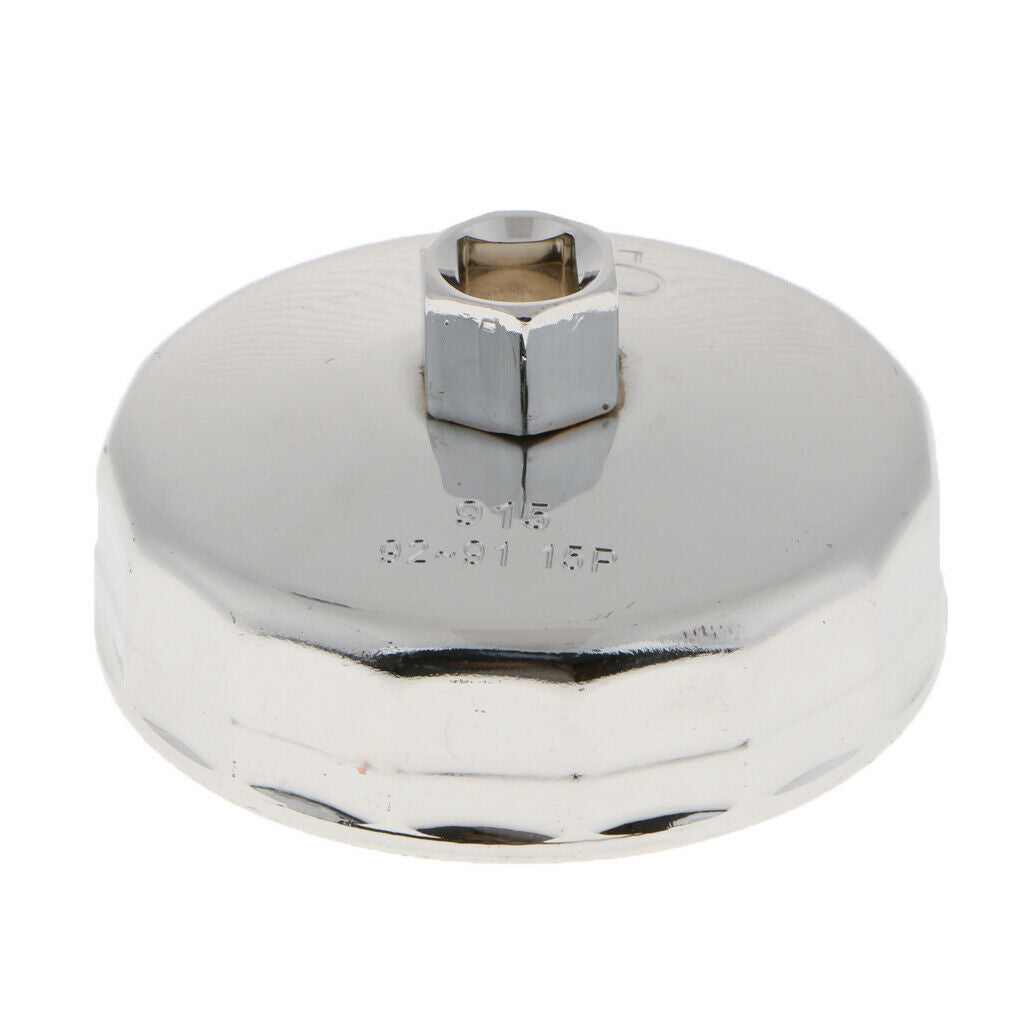 915 Oil Filter Remover Cap Oil Grid Wrench 14 Flutes For Car 96x47mm