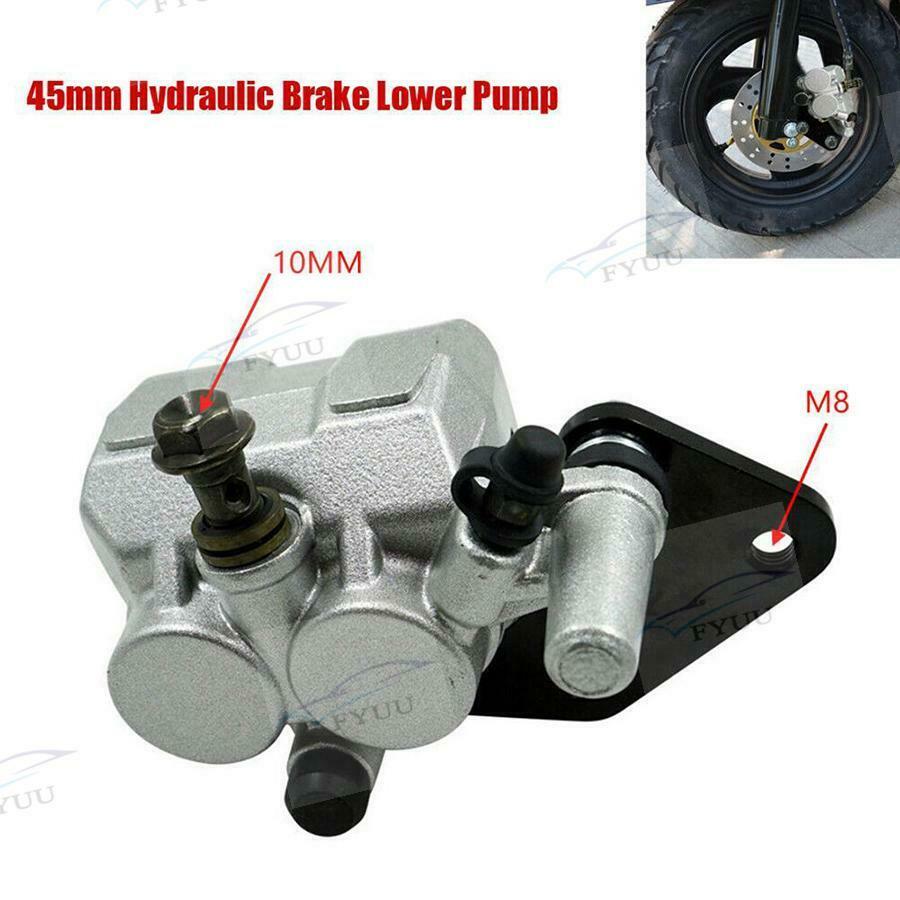 1*45mm Motorcycle Hydraulic Brake Lower Pump Right Side Rear Brake Disc Calipers