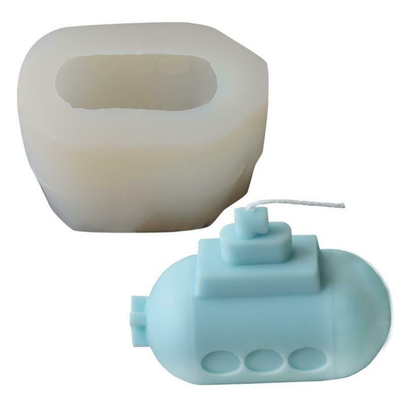 Creative Submarine Candles Silicone Mold Aromatherapy Candle Silicone Soap Mold
