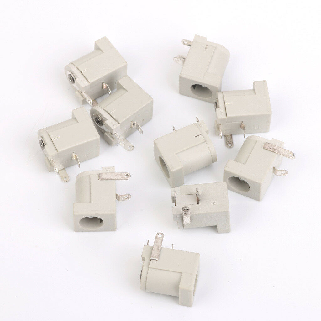 10pcs DC 5.5mm X 2.1mm Power Supply Sockets Female