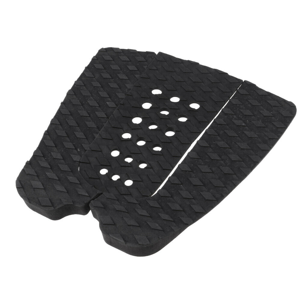 3pcs Surfboard Traction Tail Pads, 3 Pieces Anti-slip EVA Surfboard Traction